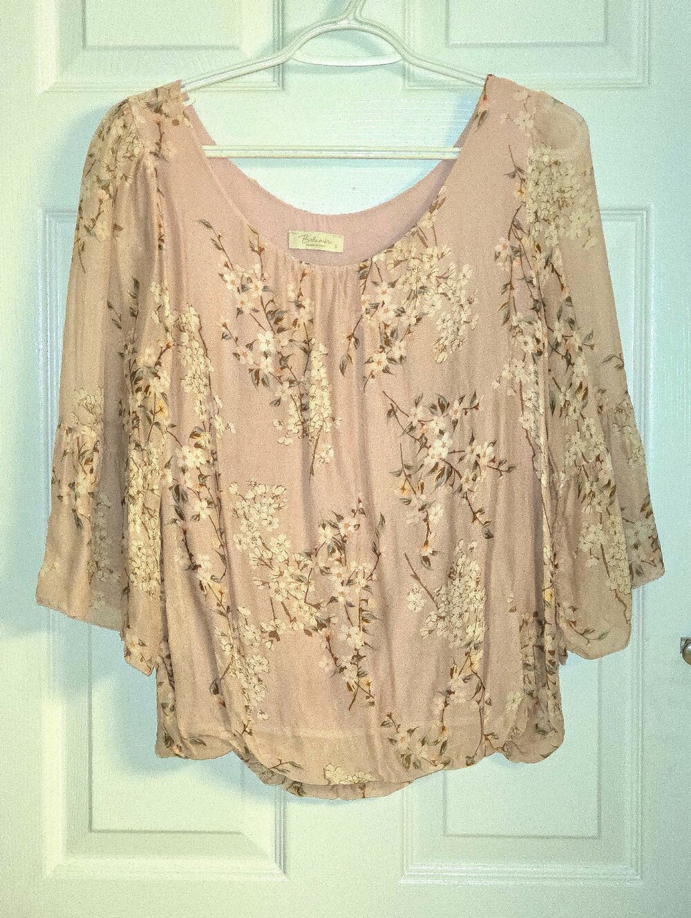 Bellambia Made In Italy Silk Blend Blouse